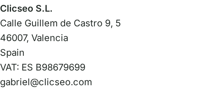 Publisher legal details